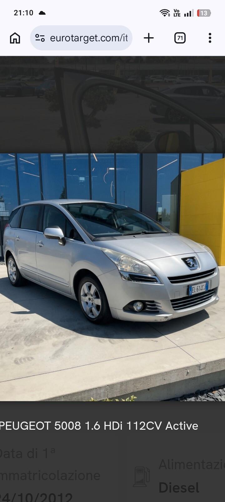 Peugeot 5008 1.6 HDi 112CV Access