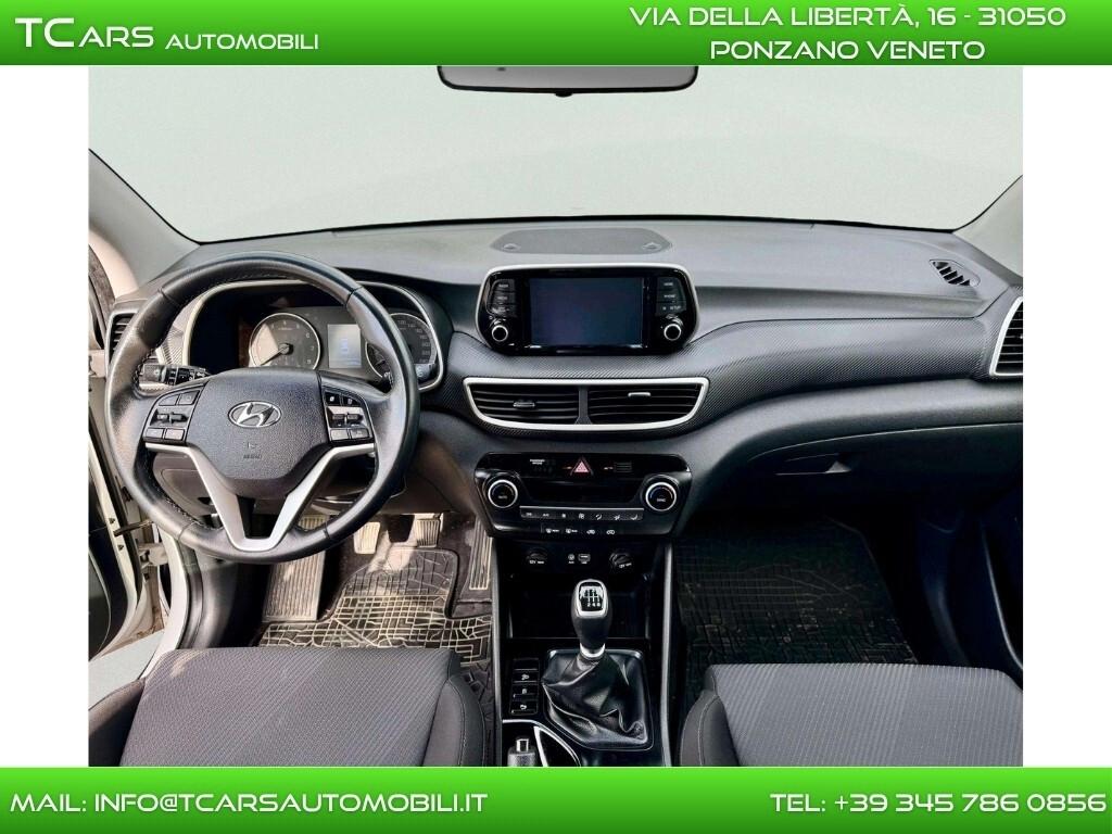 HYUNDAI TUCSON 1.6 BENZINA - EURO 6 - NEOPATENTATI