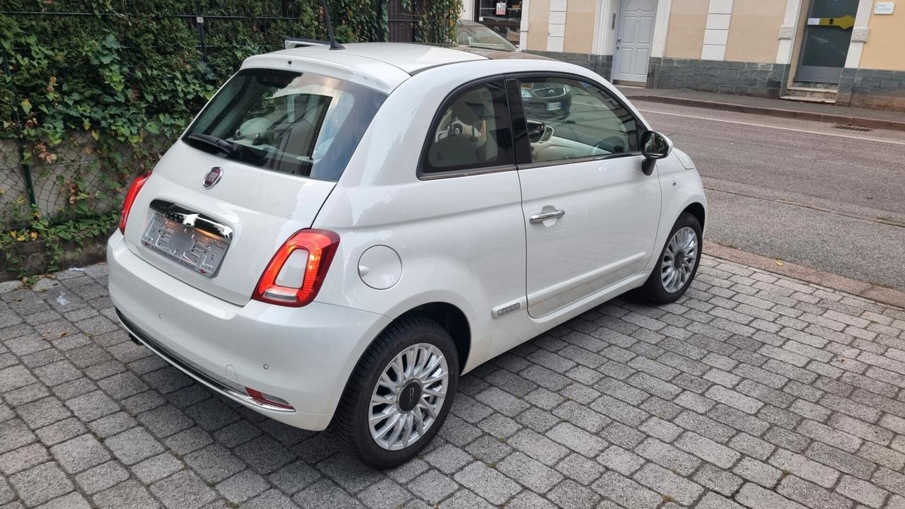 Fiat 500 Lounge 69cv anno2018 km59000