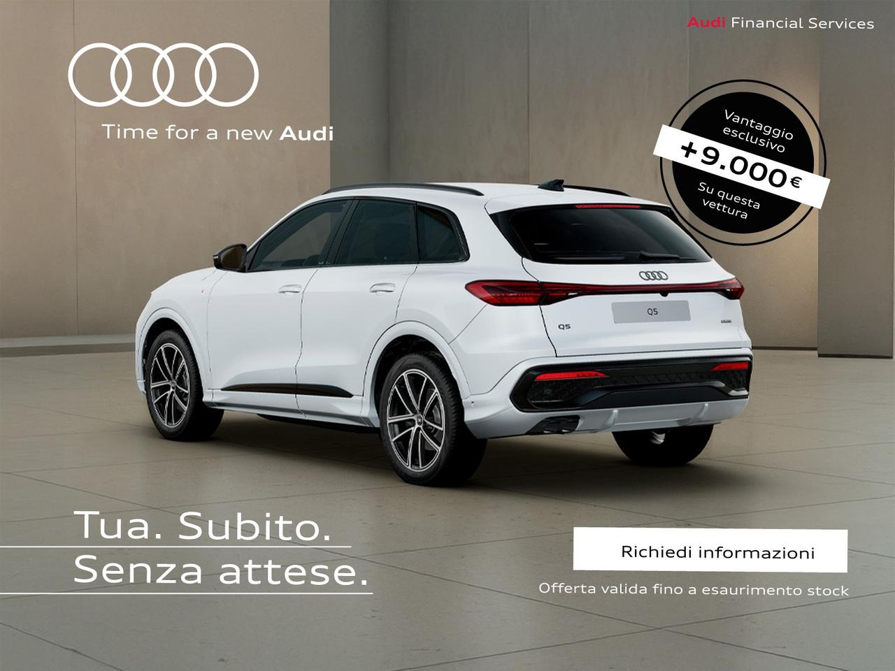 Audi Q5 2.0 tdi mhev+ s line edition quattro 204cv s-tronic