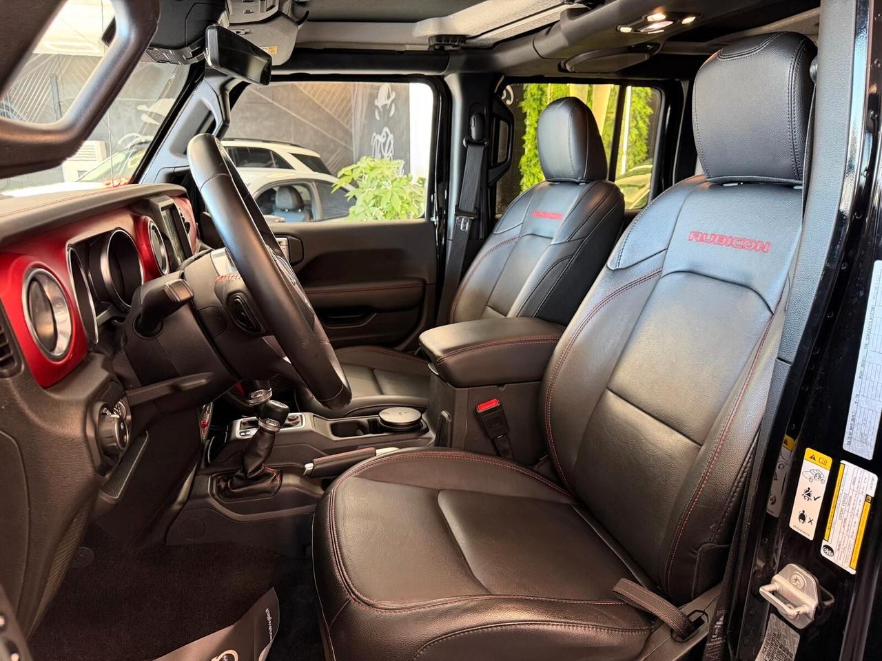 JEEP WRANGLER UNLIMITED RUBICON 2.2 4WD 200CV PELLE NAVI CAM ANNO 2021