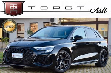 AUDI RS3 SPB 2.5 TFSI QUATTRO 400cv S-TRONIC, GARANZIA AUDI 12/28, SERVICE AUDI, UFF ITALIANA, EURO 6D, FULL LED, PERMUTE