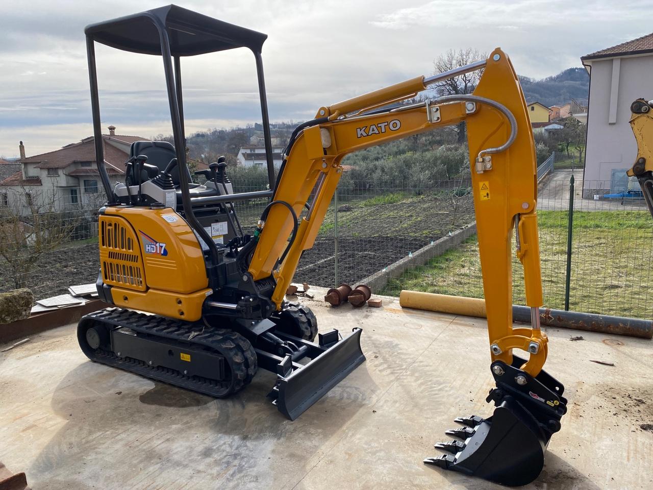 Miniescavatore Nuovo Kato HD17