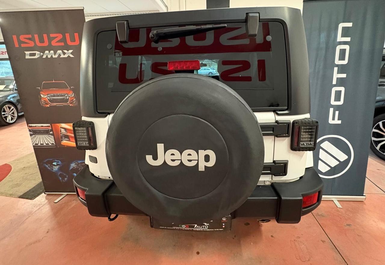 JEEP WRANGLER- UNLIMITED 4X4 CAMBIO AUT. Diesel 2.8 CV 200 EURO 5A Km 193.968 Garanzia 12 mesi