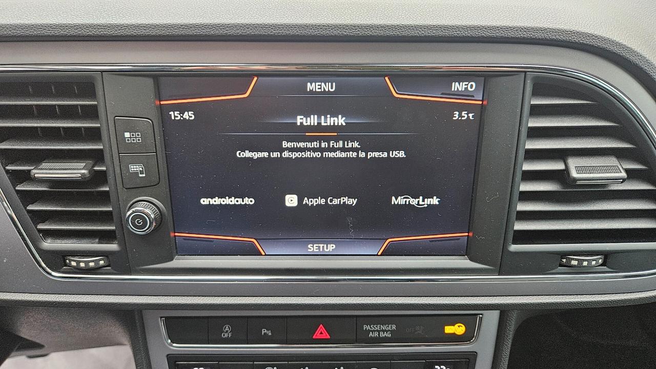 Seat Leon 1.6 tdi Xcellence 115cv ACC-CAM-LED-FULL LINK