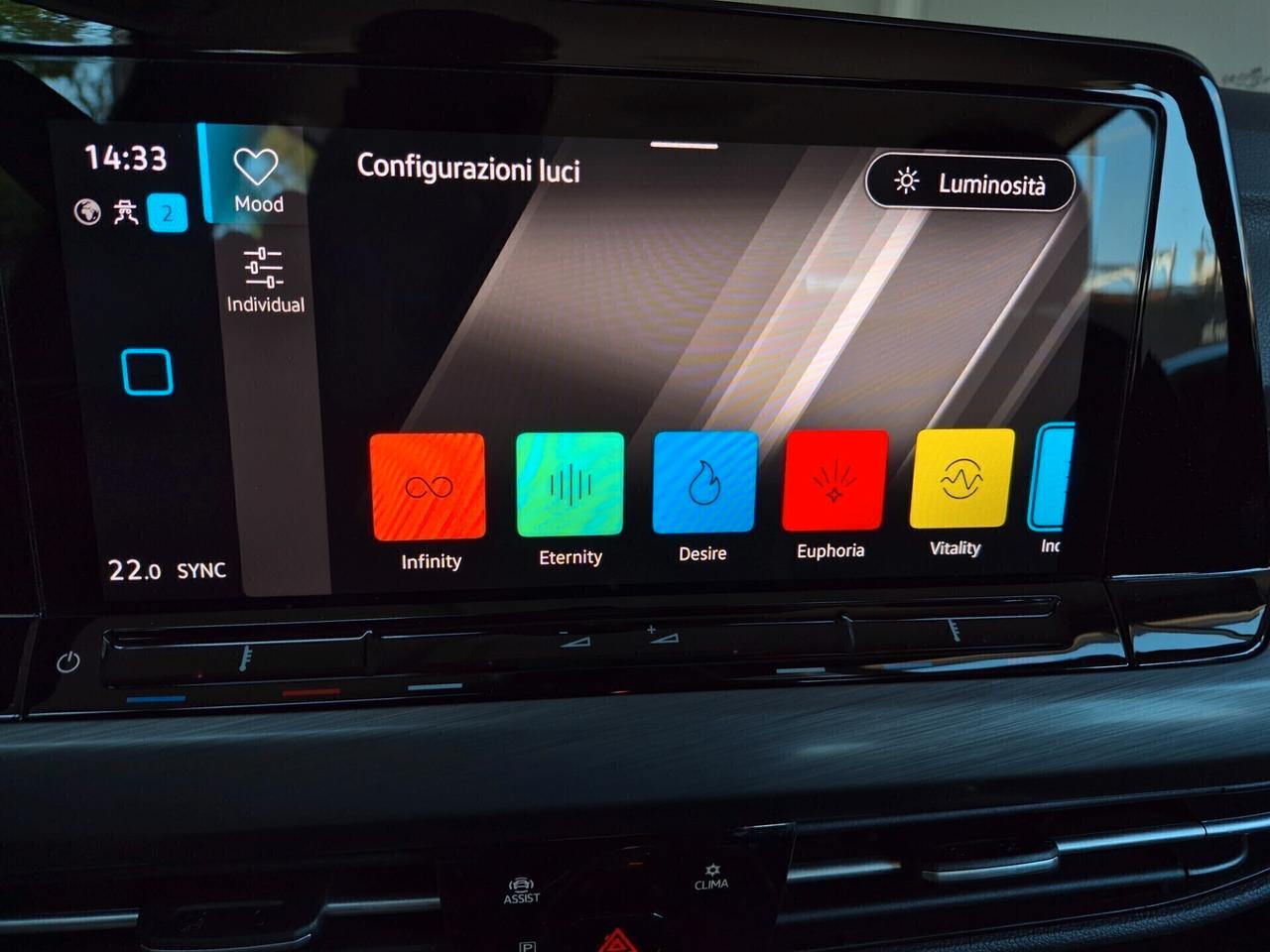 Volkswagen Golf ETSI EVO 130CV DSG *24 MESI DI GARANZIA* LED NAVI CARPLAY COCKPIT PRO ACC