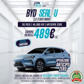 BYD Seal U DMi 1.5 218 CV PHEV Boost