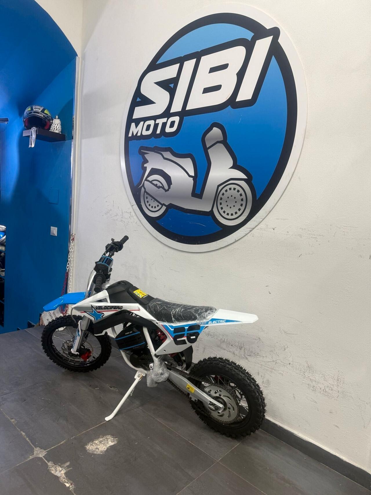 VELOCIFERO JUNIOR CROSS LEM A12 ELETTRICA BLU