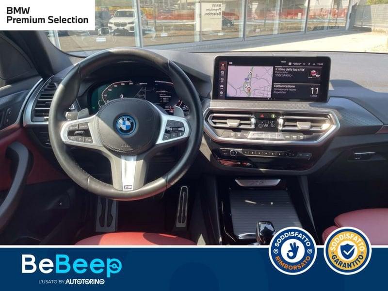 BMW X3 XDRIVE30E MSPORT AUTO