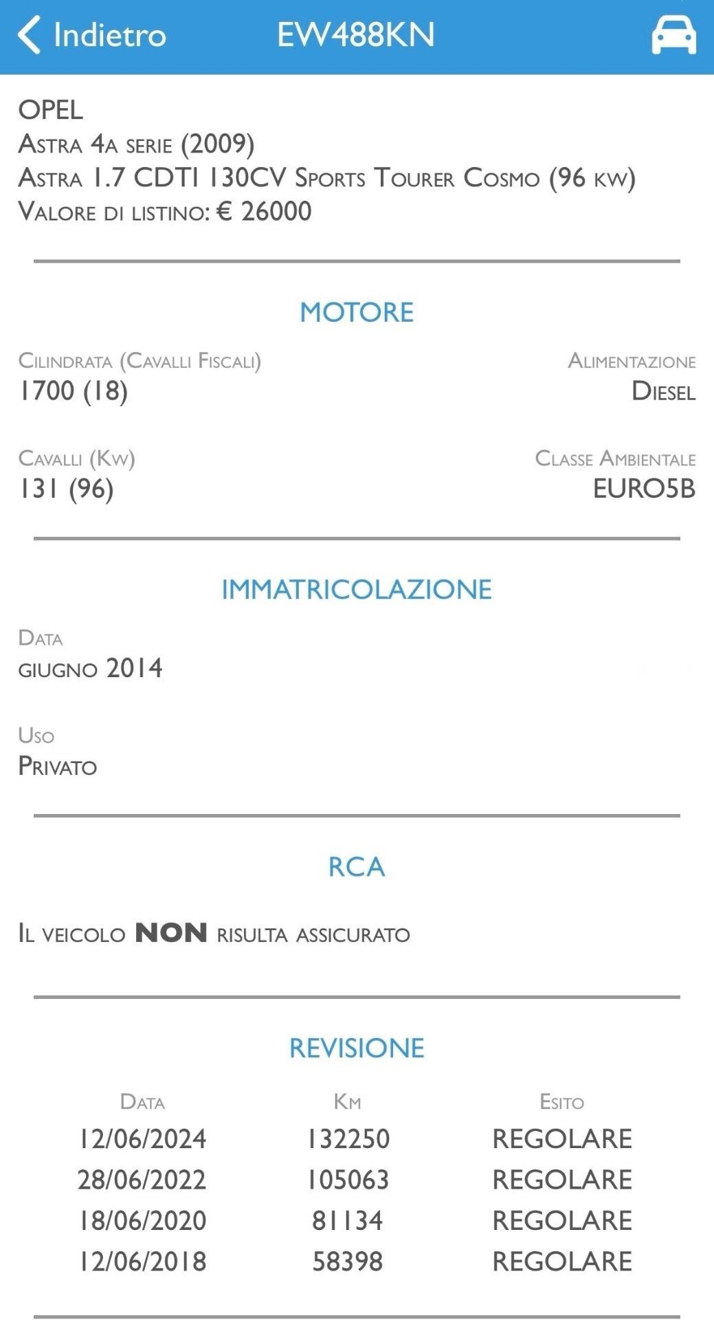 Opel Astra 1.7 CDTI 130CV 5 porte Cosmo