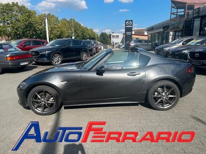 Mazda MX-5 RF LED 17" SENS PARK PELLE TOTALE CRUISE CONTROL SEDILI RISCALDATI NAVY IN ARRIVO OPZIONABILE