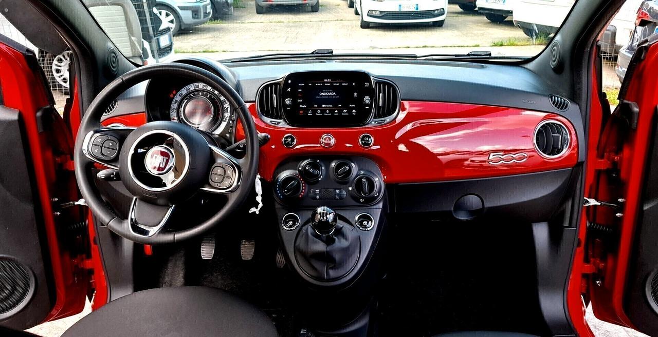 FIAT 500 1.0 Hybrid Red SOLO 15000km