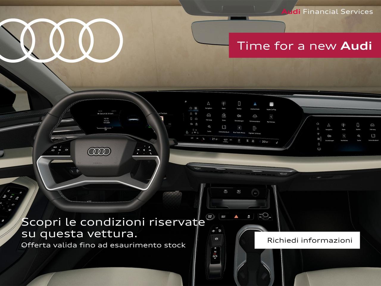 Audi A6 2.0 tdi mhev + s line edition 204cv s-tronic