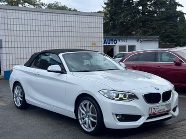 Bmw 218i Cabrio Advantage NAVI,TEIL-LEDER,18"LM