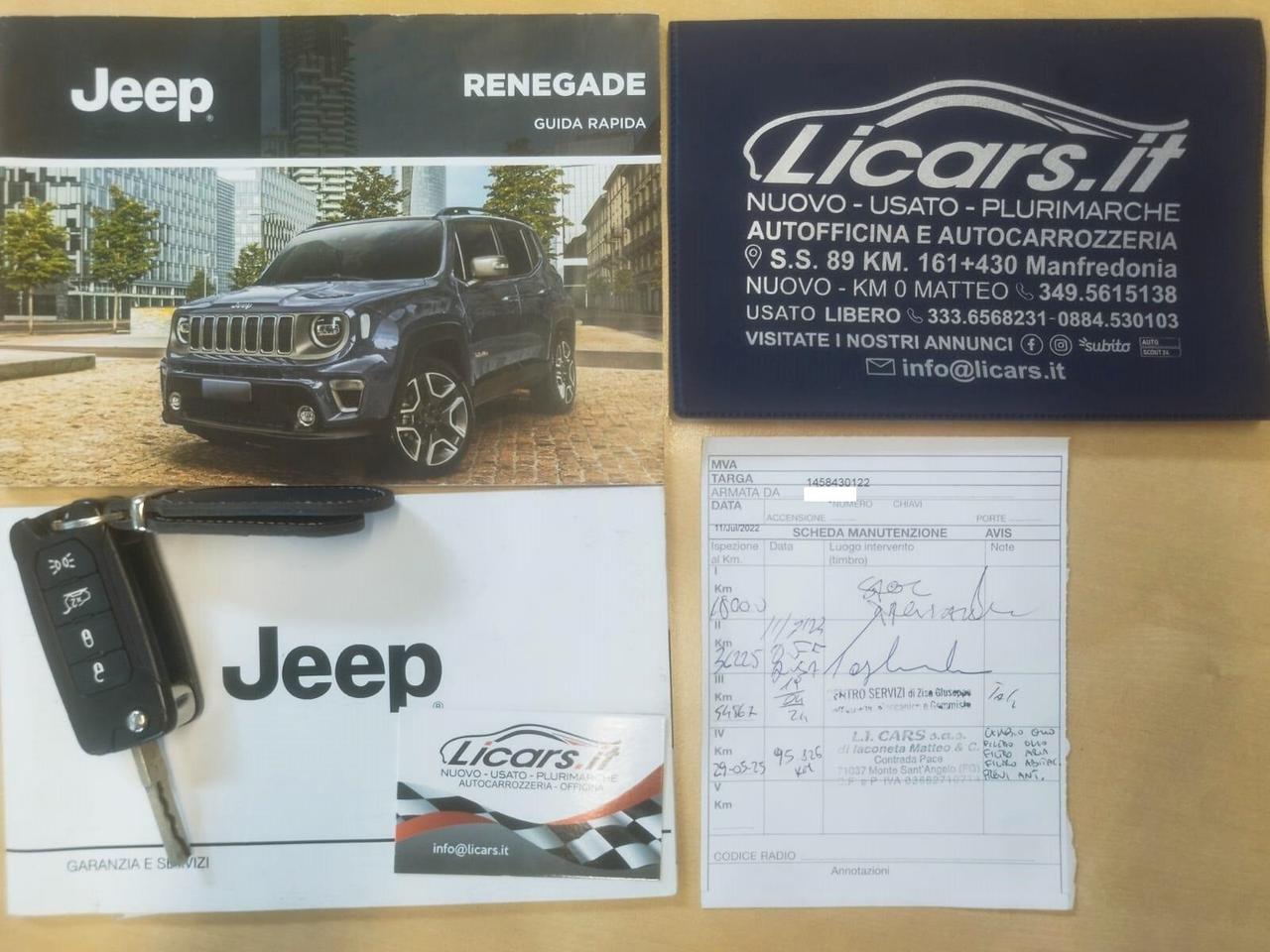 Jeep Renegade 1.6 Mjt 130 CV Longitude