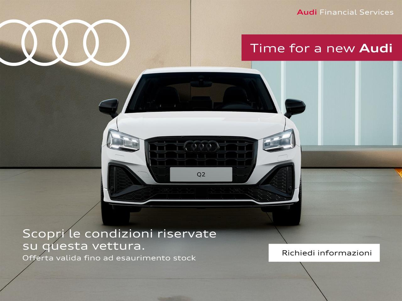 Audi Q2 35 1.5 tfsi identity black s-tronic