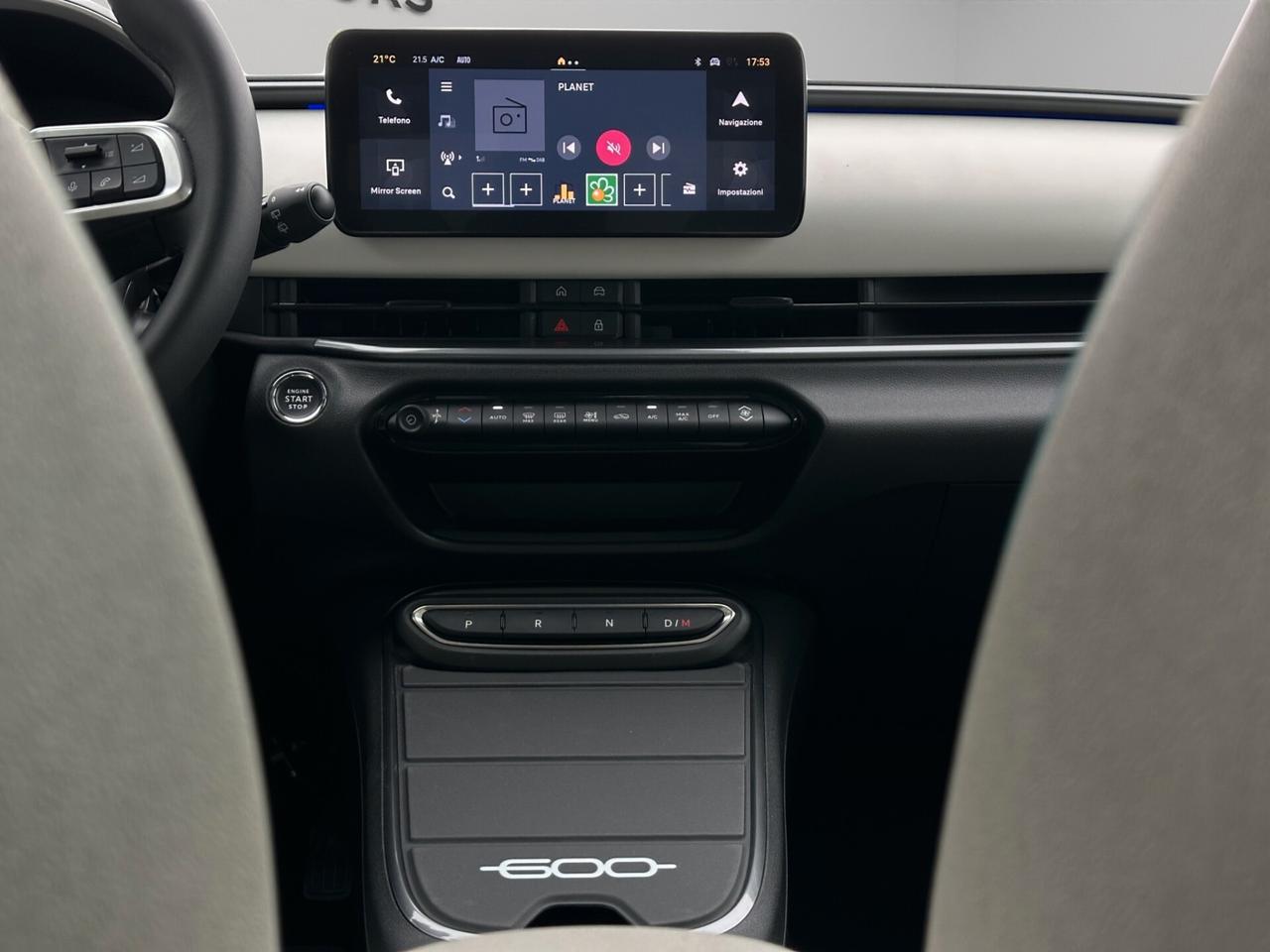 FIAT 600 Hybrid 110 CV DCT MHEV La Prima