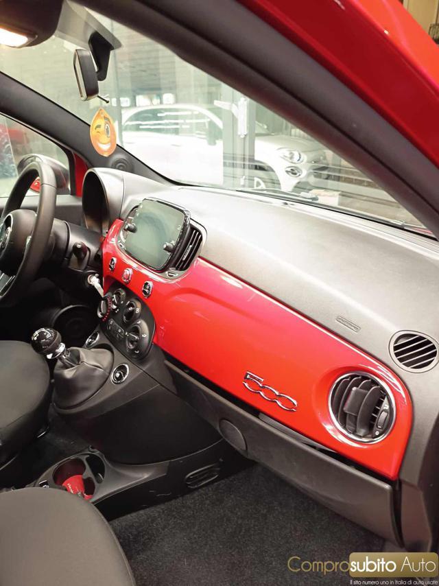 FIAT 500 1.0 Hybrid Red