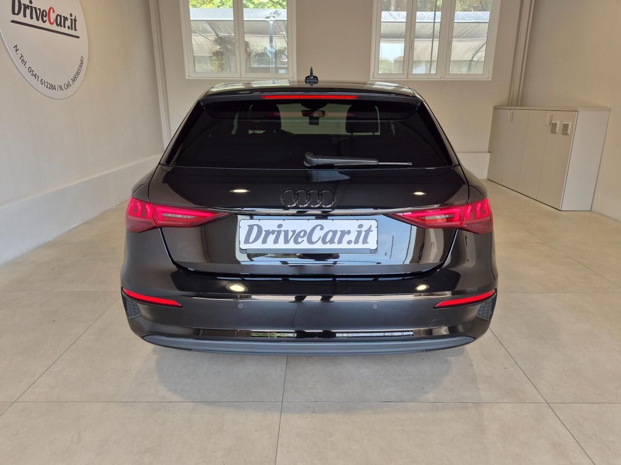 Audi A3 SPORTBACK 30 1.0 TFSI MHEV S-TRONIC LED CARPLAY V.PRIVACY C.18 AUTO UFFICIALE AUDI 1 PROPRIETARIO