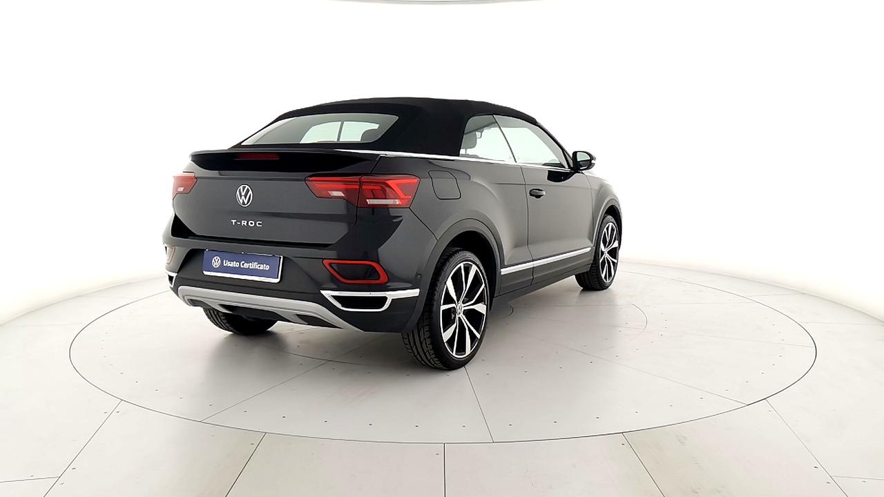 VOLKSWAGEN T-Roc 2022 Cabriolet - T-Roc Cabriolet 1.5 tsi Style dsg