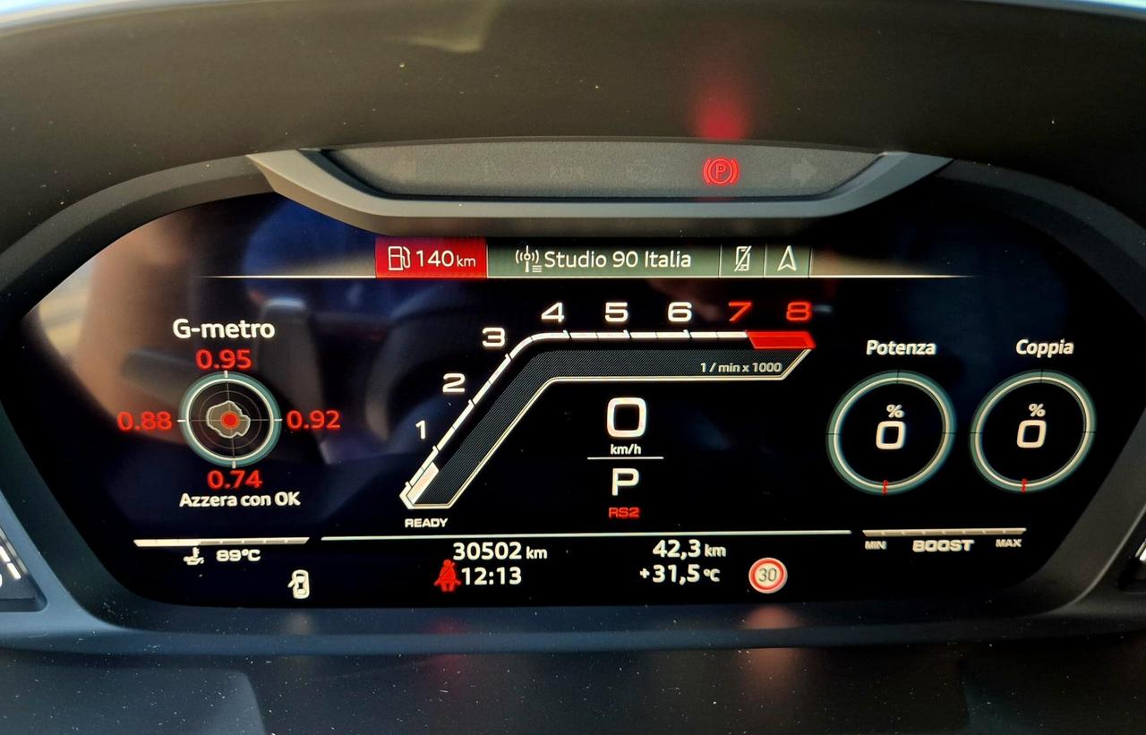 Audi Q3 RS Sportback 400 cv quattro S tronic