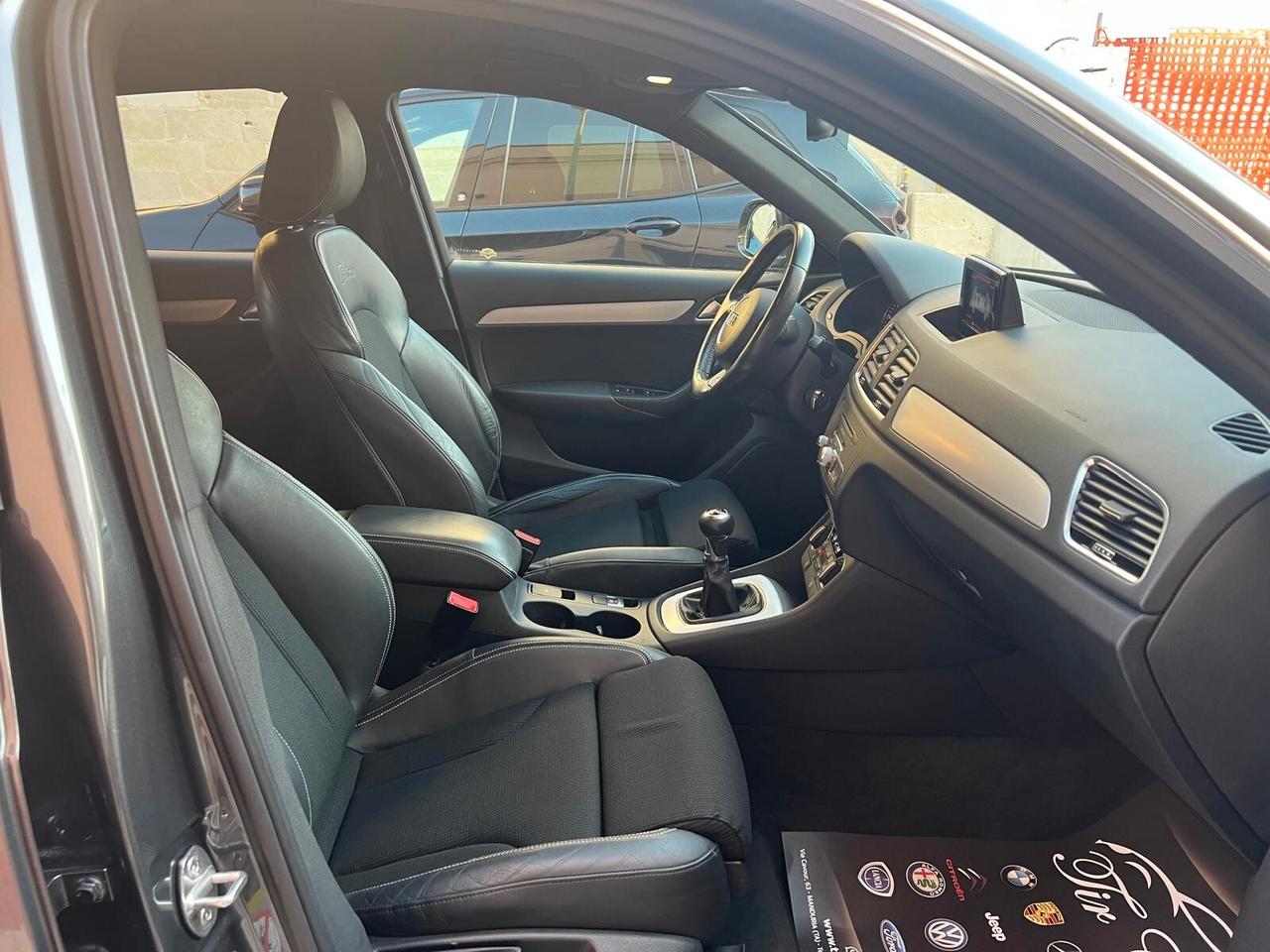 AUDI Q3 S-LINE 2.0 TDI 150CV PELLE NAVI CRUISE ANNO 2017