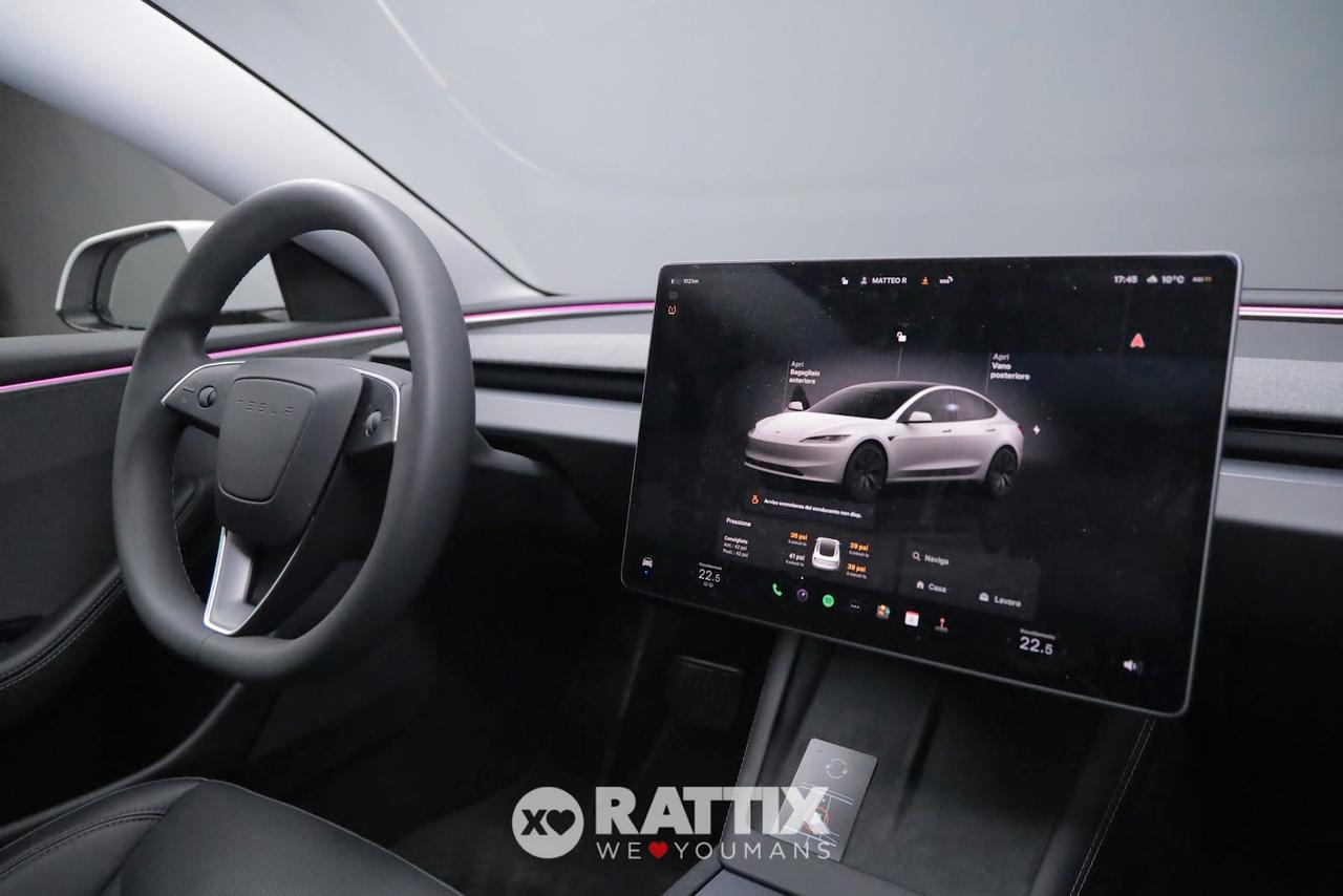 Tesla Model 3 motore elettrico Premium RWD + tetto panoramico & Wallbox
