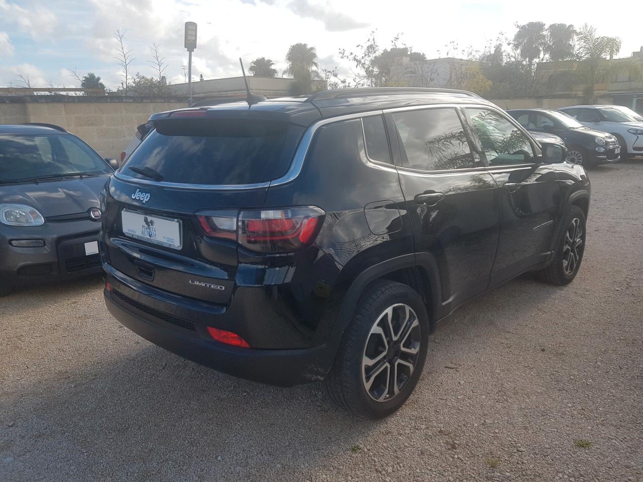 Jeep Compass 1.6 Multijet II 2WD Limited Navy Led Rcam Pelle