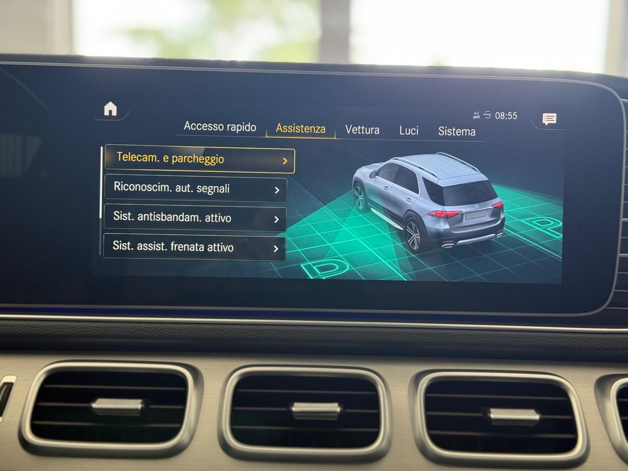 Mercedes GLE 300d Sport 4Matic 245CV Luci Ambient