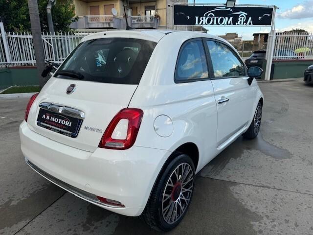 Fiat 500 1.0 Hybrid Red