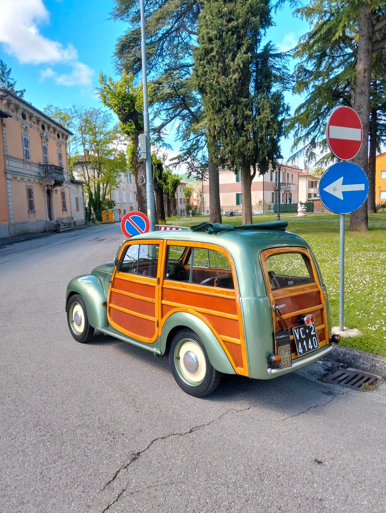 Fiat 500C GIARDINETTA LEGNO