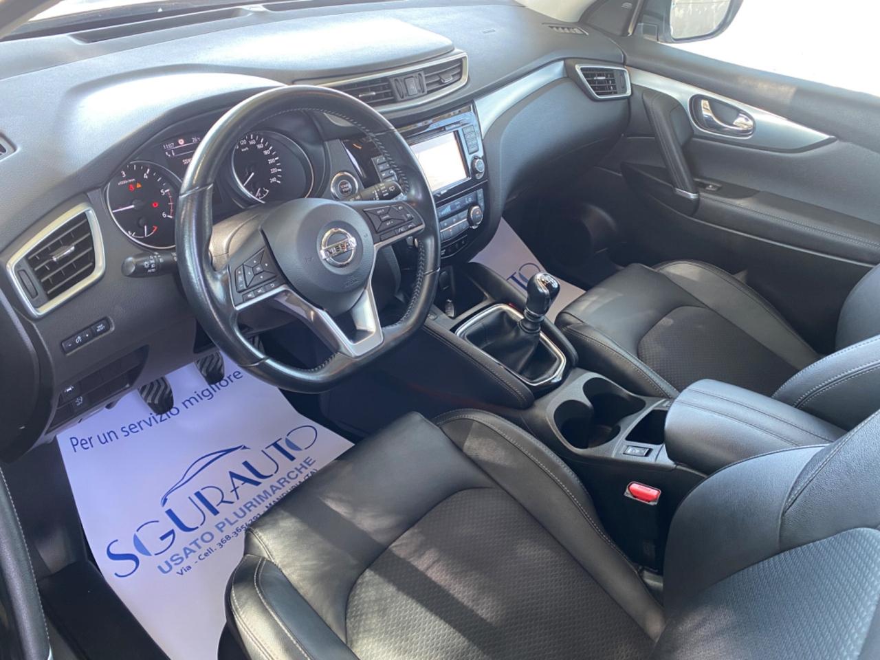 NISSAN QASHQAI 1.5 DCI TEKNA TETTO PELLE LED '19