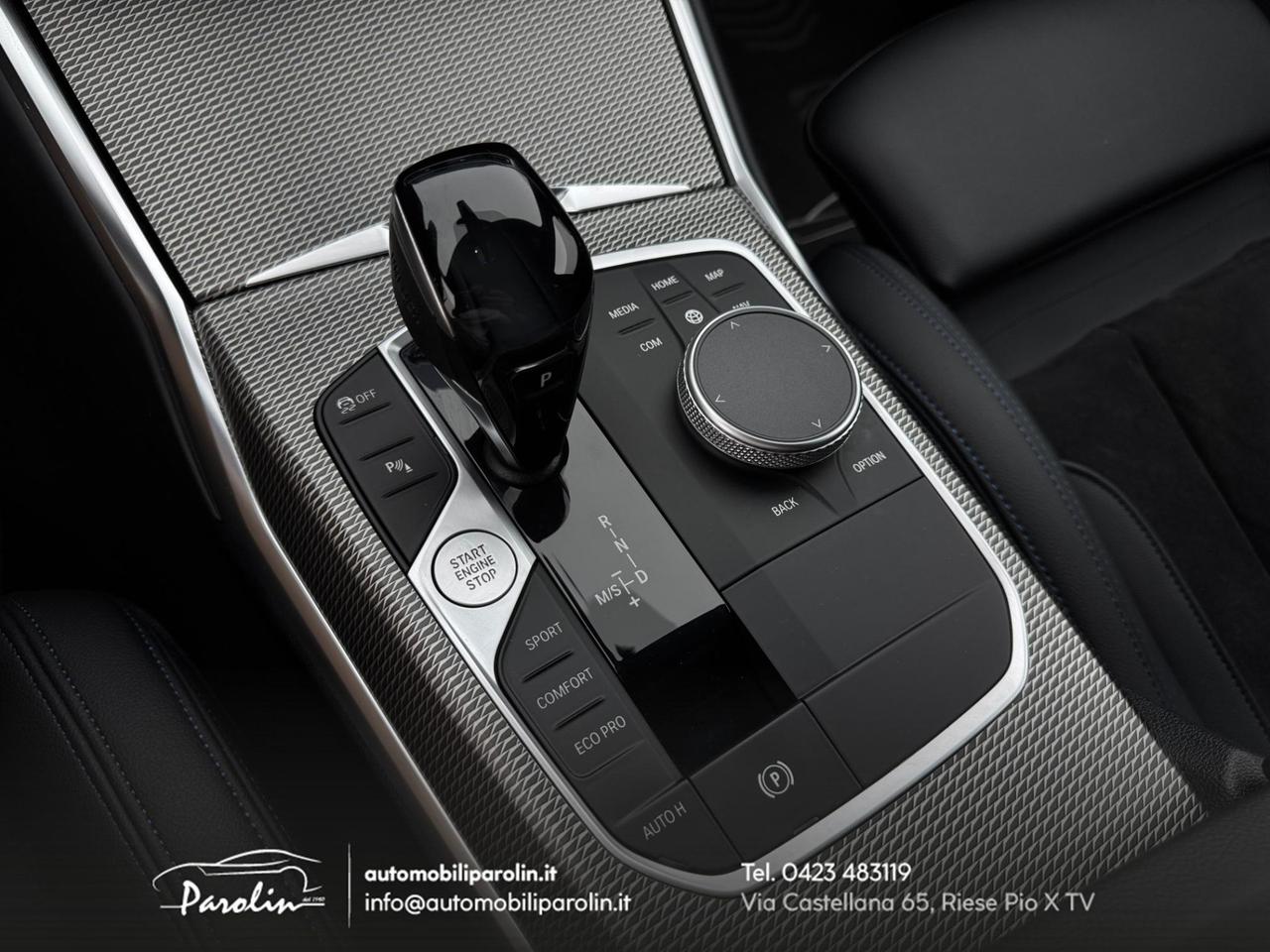 BMW Serie 3 Berlina 318d 48V Msport auto LED-CarPlay-Telecamera