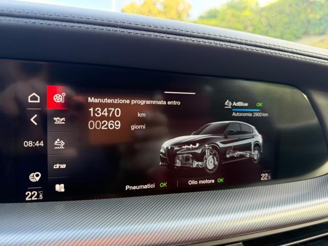ALFA ROMEO Stelvio 210CV Q4 VELOCE+H.KARDON+PELLE ROSSA