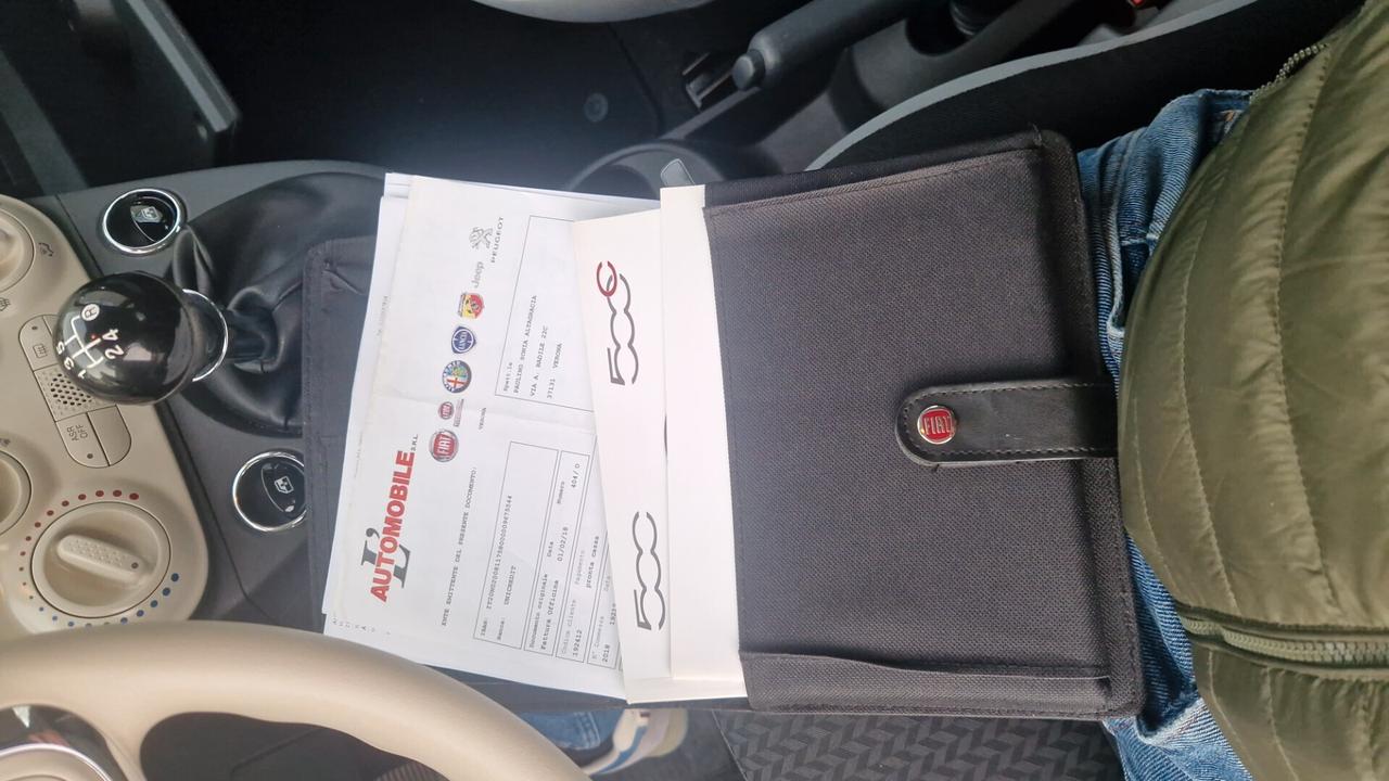 Fiat 500 1.2 Pop perfetta è km.. certificati