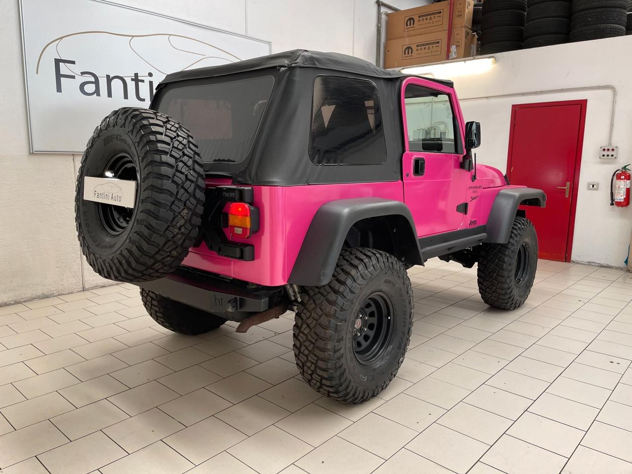 Jeep Wrangler Soft Top 4.0 c.auto Trasformazione Spettacolare