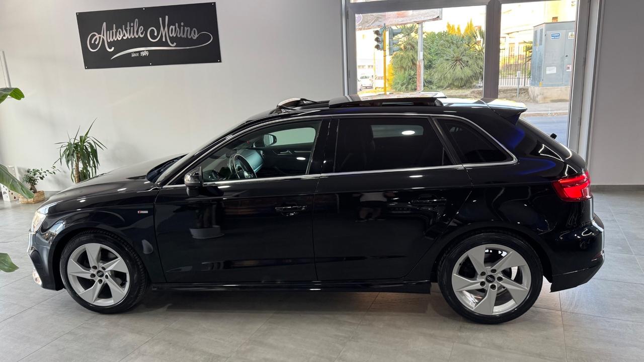 Audi A3 SPB 2.0 TDI S-Line Tetto Apribile-2018
