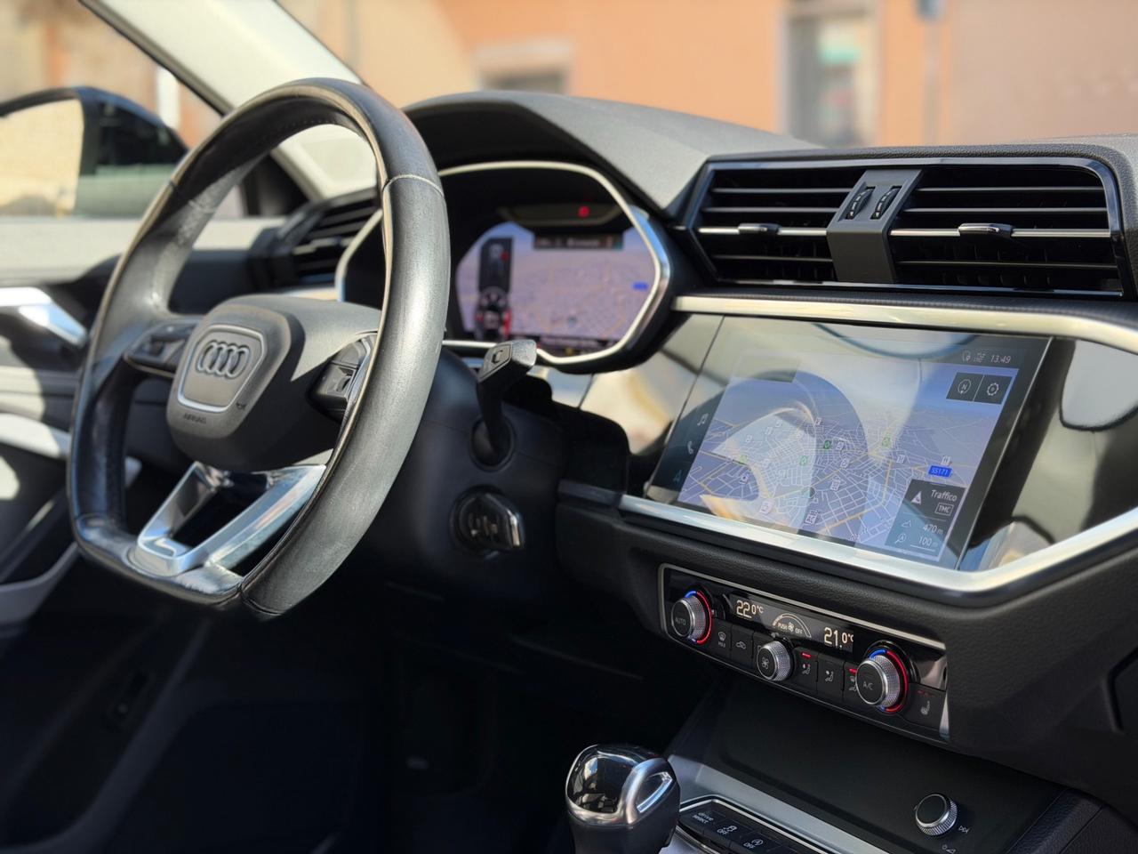 Audi Q3 35 TDI 2.0 150 CV SPORTBACK S LINE TETTO IDENTITY BLACK QUATTRO