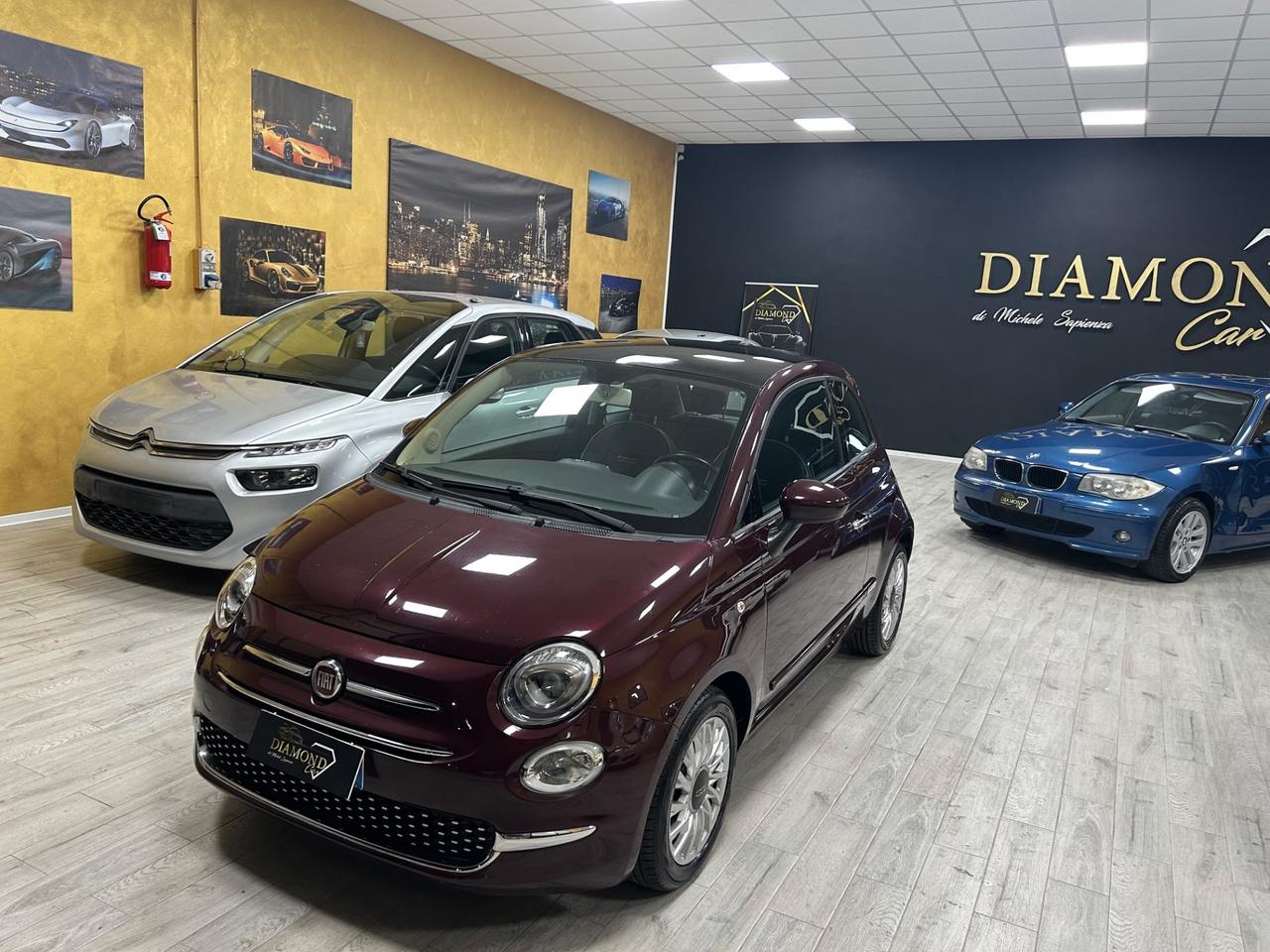 FIAT 500 1.3 Multijet 95 CV Lounge “FULL/TETTO/LED”-2017