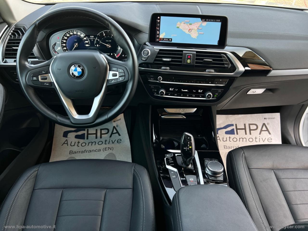 BMW X3 xDrive20d Luxury NAVI PELLE LED CERCHI 19