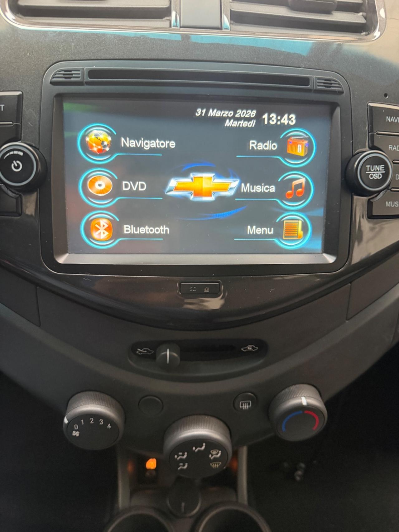 Spark 1.0 82.000 km FULL OPTIONAL Navi/BT – PERFETTA NEOPATENTATI