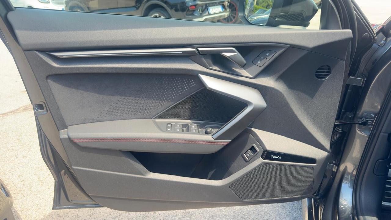 Audi RS 3 SPB TFSI quattro S tronic/PRONTA CONSEGNA/TETTO/SEDILI A GUSCIO/PROMO/