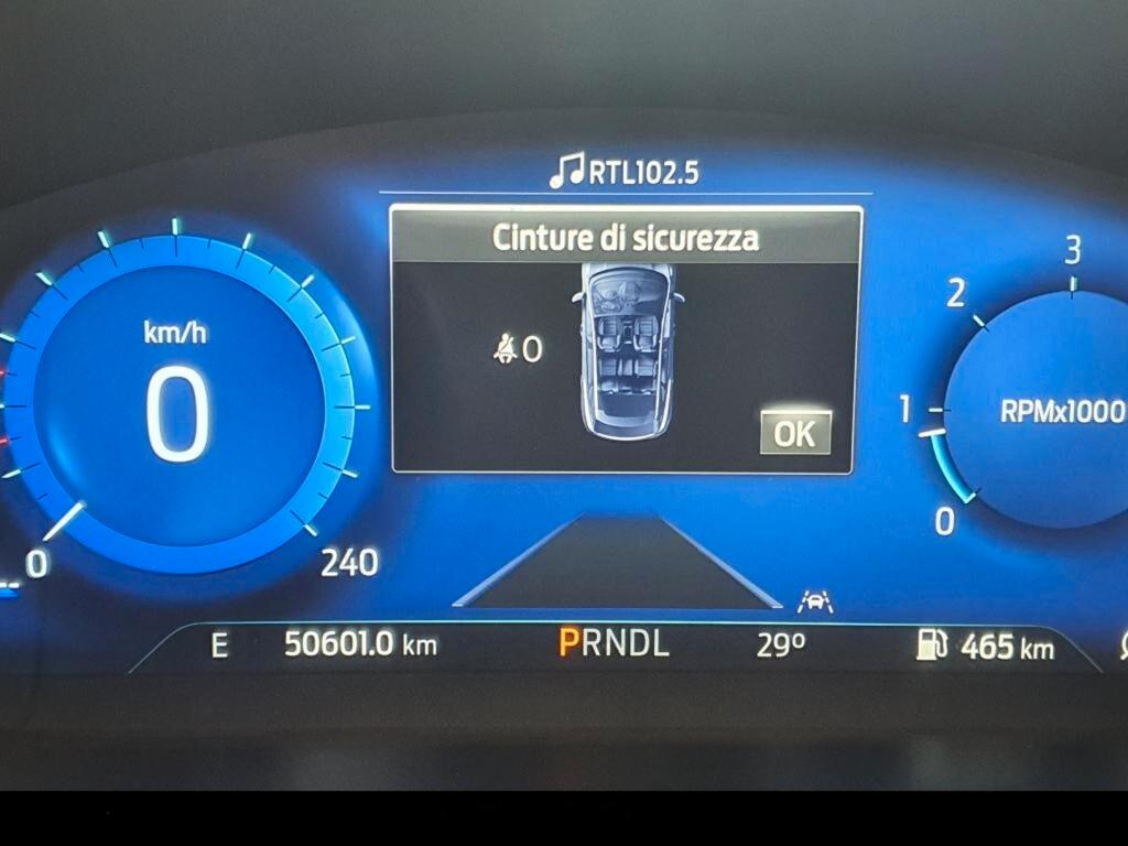 FORD KUGA 1.5 ECOBLUE 120CV POWERSHIFT 2WD TITANIUM BUSINESS ( FARI LED - COCKPIT - CRUISE - NAVI - MIRROR - PDC - TELECAMERA POST. )