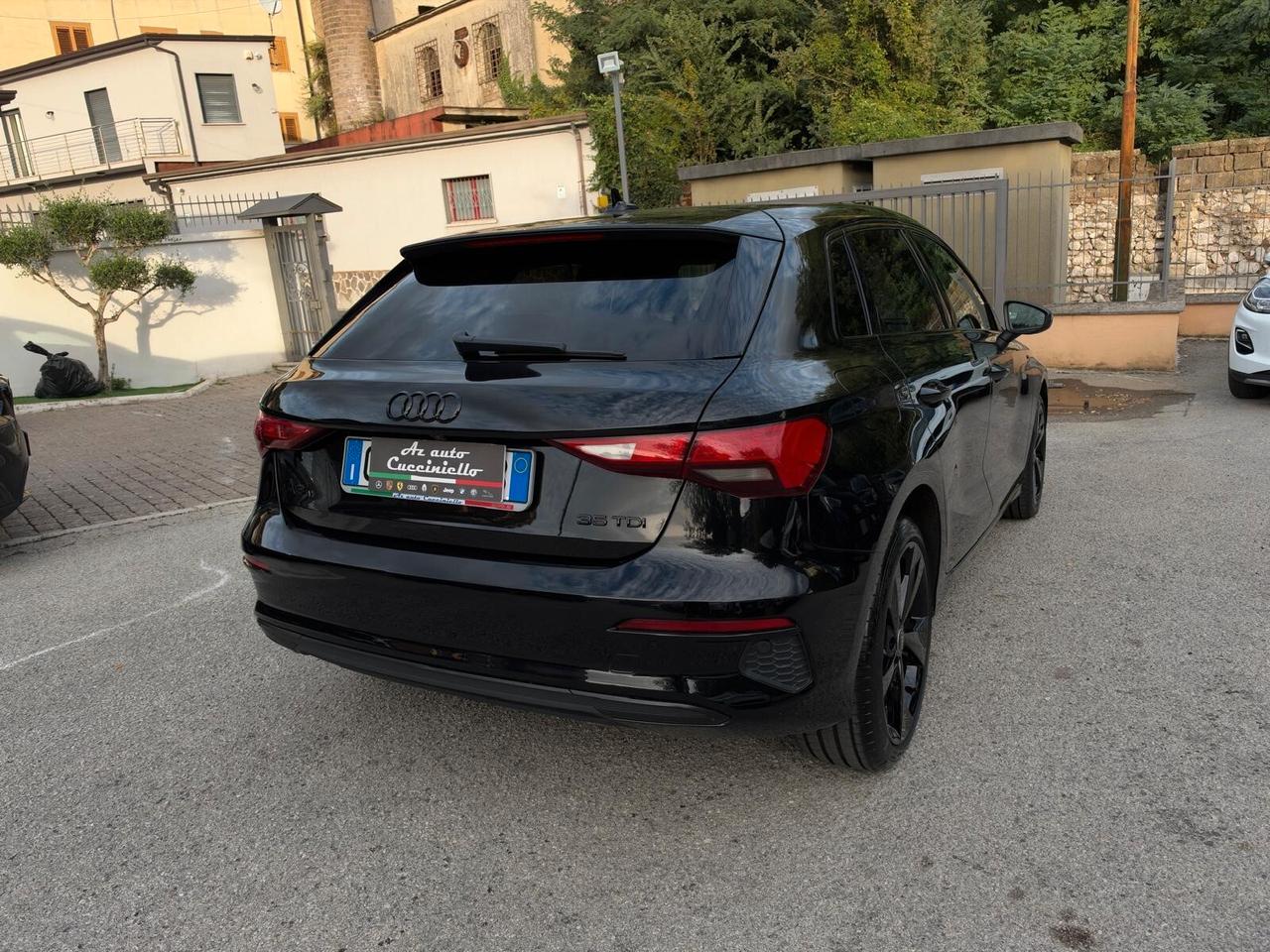 Audi A3 SPB 35 TDI 150 CV - S-LINE - S-TRONIC MY 22 TOTAL BLAK