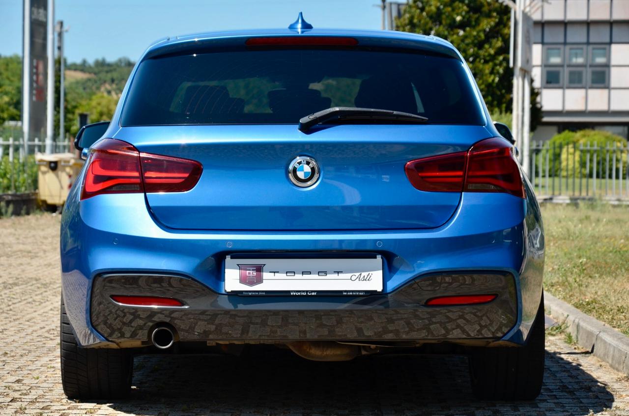 BMW 118d MSPORT 5p 150cv, SERVICE BMW, EURO 6C, TETTO, FARI LED, NAVI, 18", PERMUTE