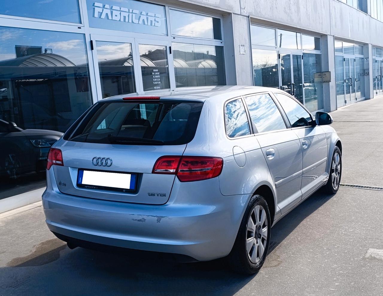 Audi A3 SPB 1.6 TDI 90cv. Young Edition - Ok Neopatentati- Uniproprietario