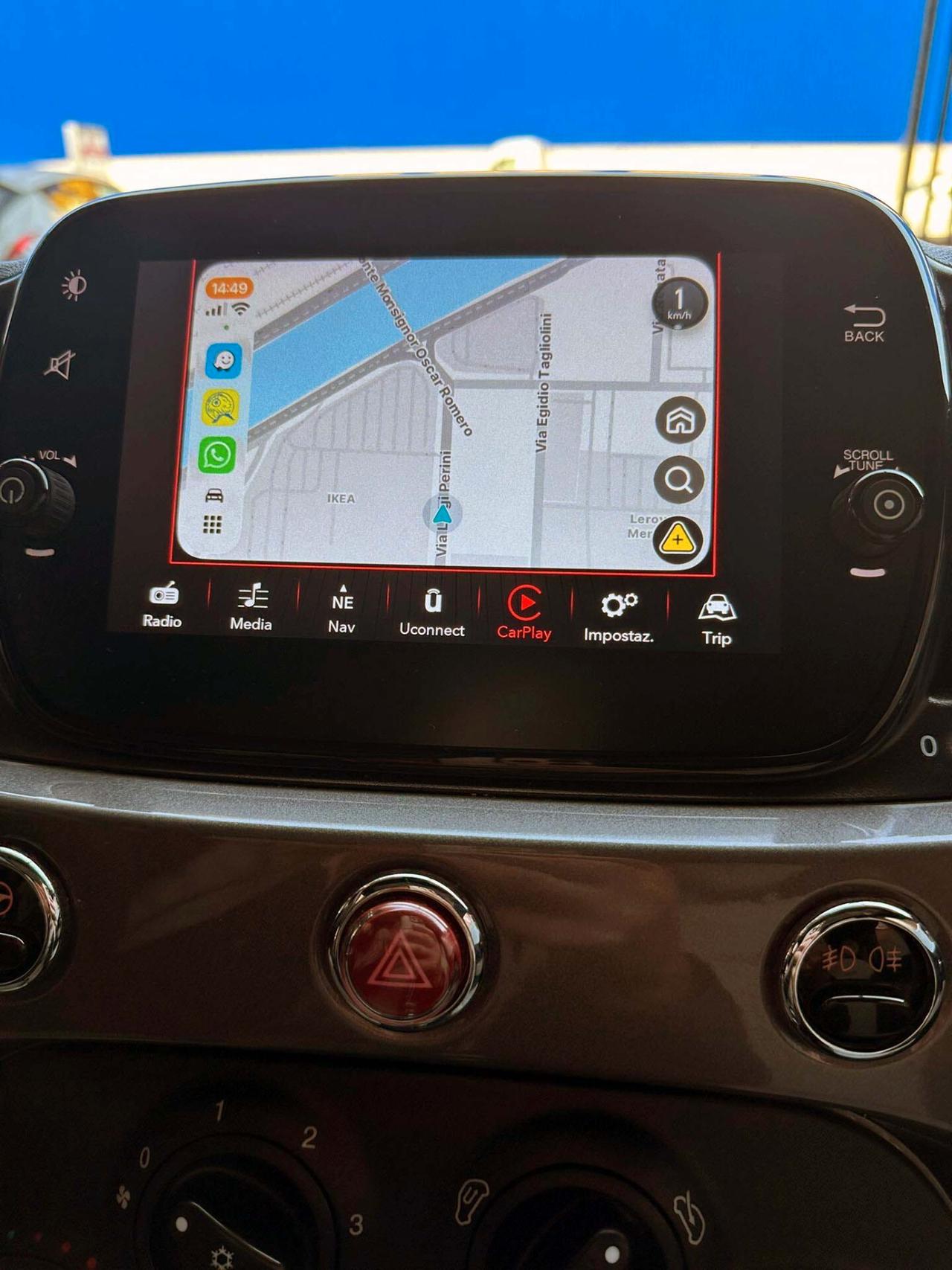Fiat 500 1.0 Hybrid Dolcevita Unico Proprietario Fatturabile Interni Pelle