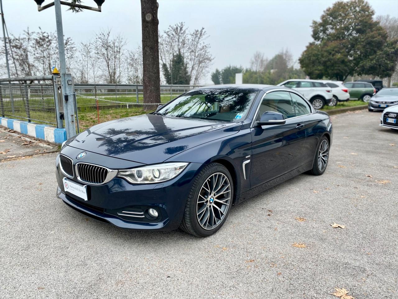 BMW 420 d Cabrio Luxury 190cv auto TAGLIANDI BMW