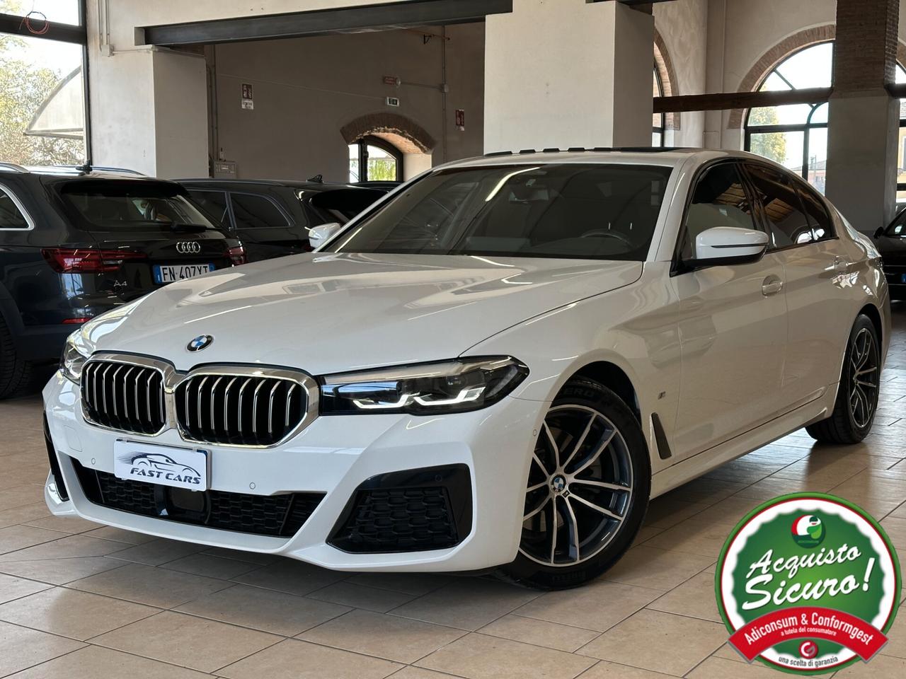 BMW 520D MHEV BERLINA MSPORT AUTO *TETTO*CARPLAY*LUCI*