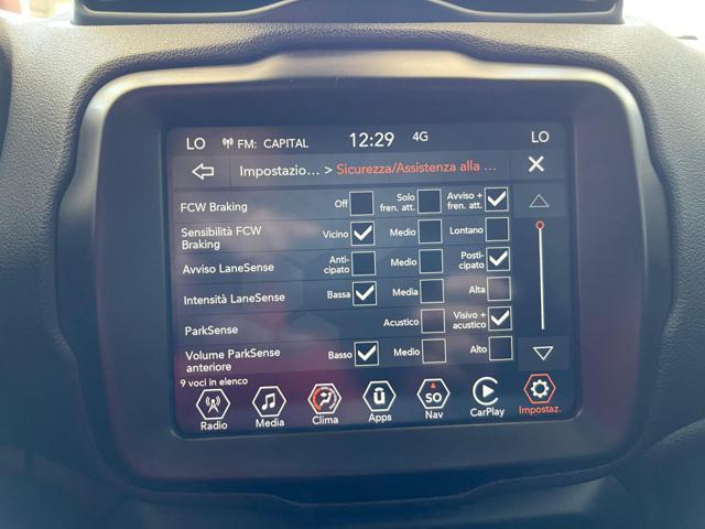 JEEP Renegade Limited 1.6 M-JET 130CV ACC LANE CarPlay/Android